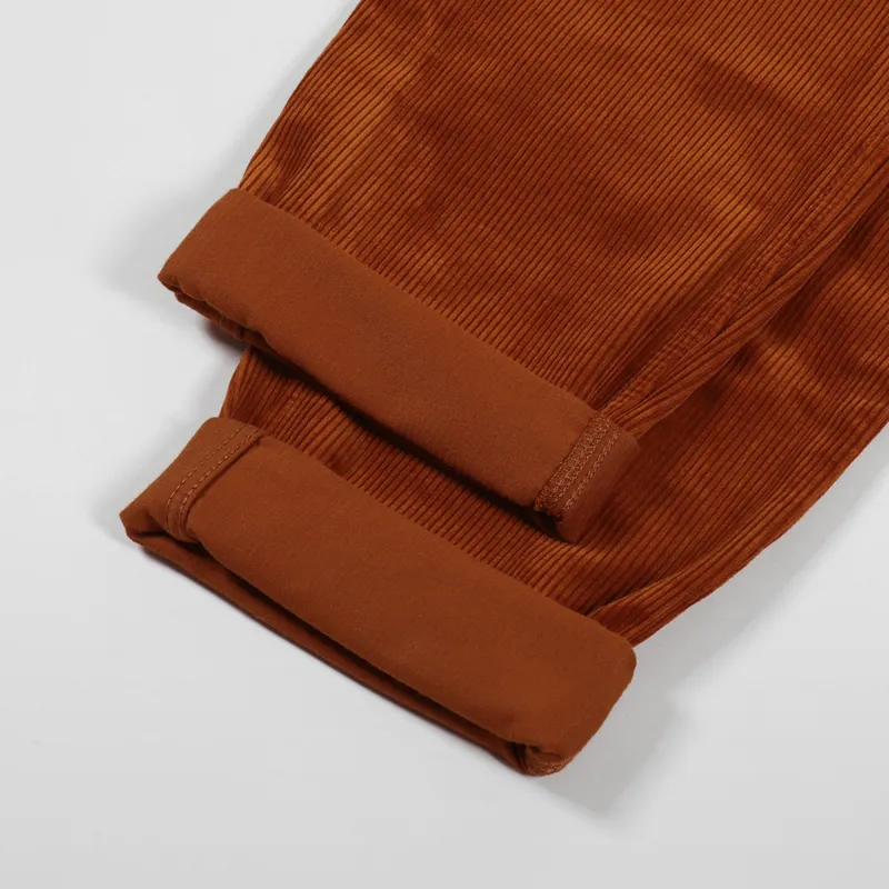 Carhartt WIP Flint Pant Brandy Rinsed-4