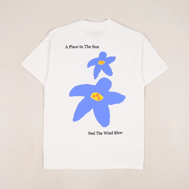 Butter Goods Flowers T Shirt White