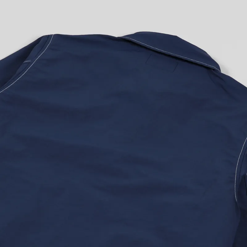 Stussy Mens Lightweight Folsom Coach Jacket Navy Blue