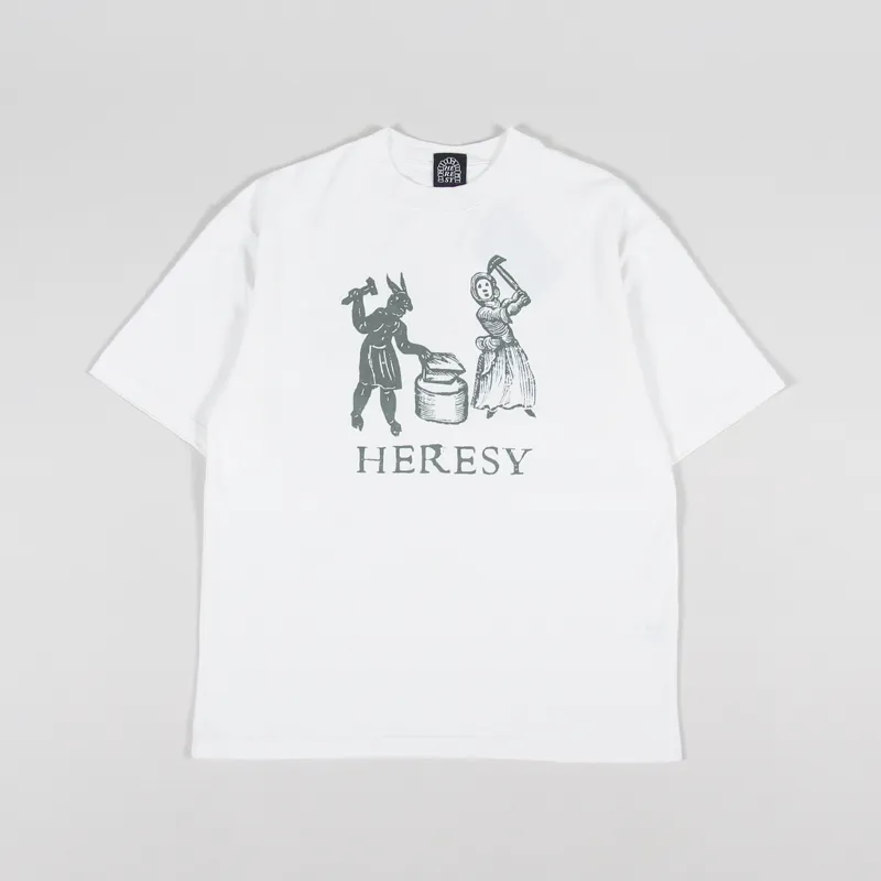 Heresy Forge T Shirt White