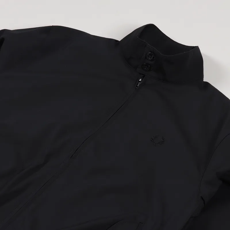 Fred Perry Reissues Mens Made In England Harrington Jacket Black