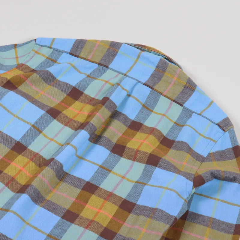 Portuguese Flannel Friendly Check Shirt Blue-7