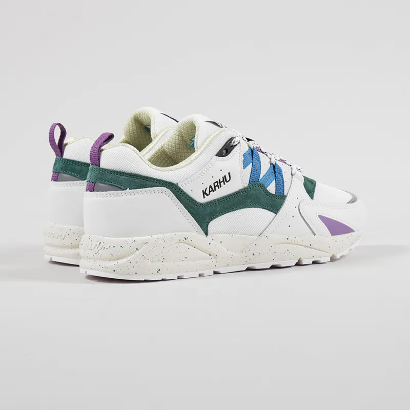 Karhu Fusion 2.0 Shoes Bright White Blue Spruce-2