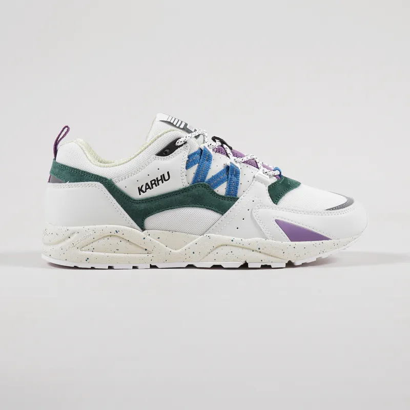 Karhu Fusion 2.0 Shoes Bright White Blue Spruce-4
