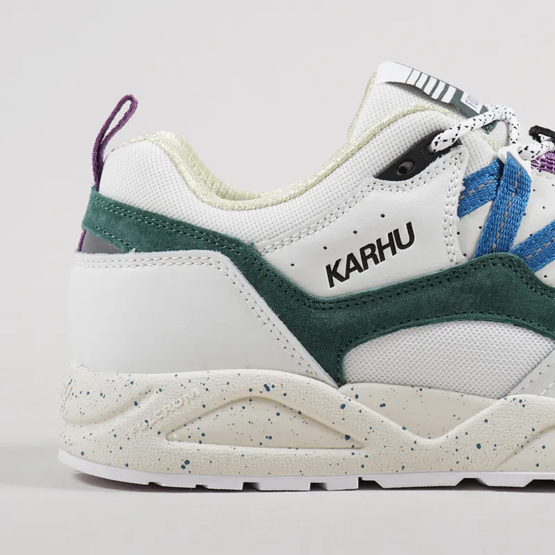 Karhu Fusion 2.0 Shoes Bright White Blue Spruce-5