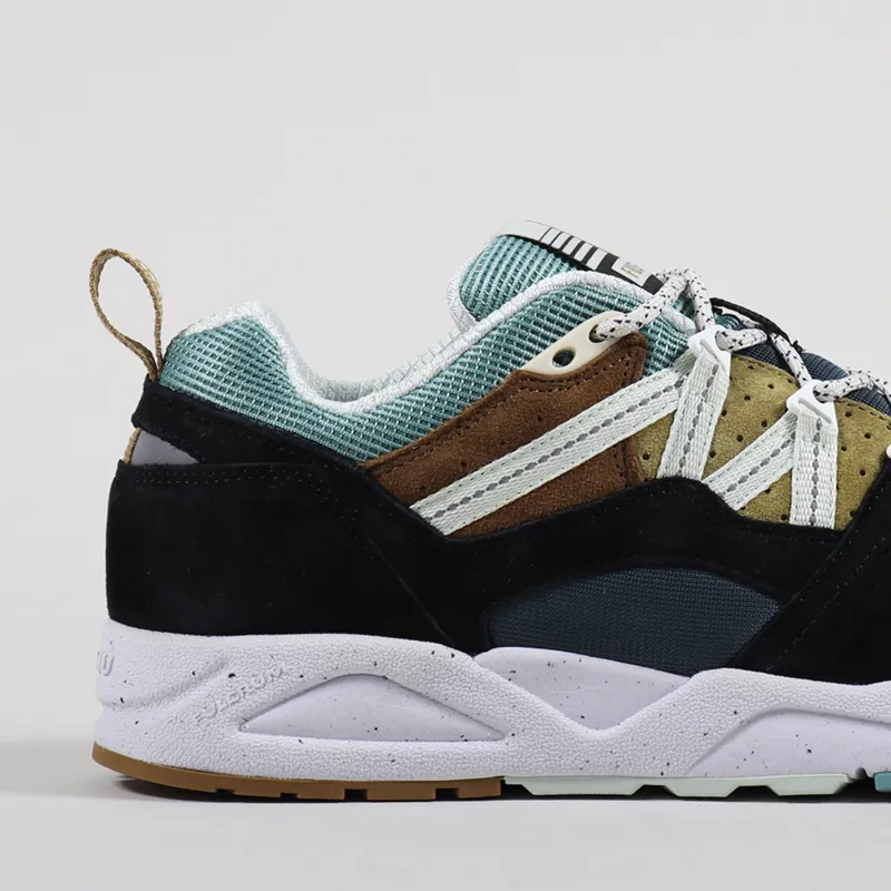 Karhu Fusion 2.0 Shoes Jet Black Pale Aqua-5