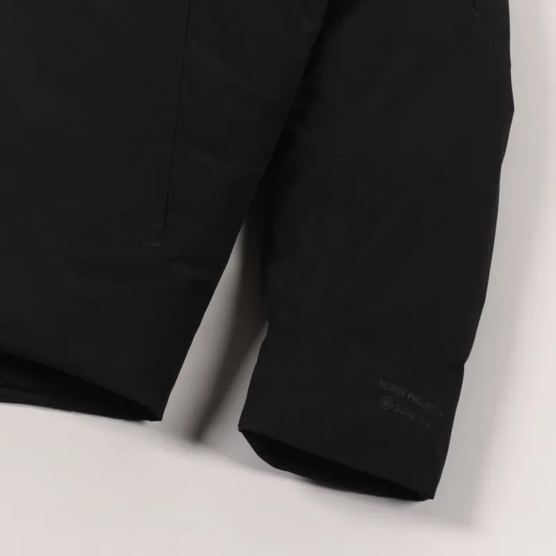 Norse Projects Fyn Down 2.0 GORE-TEX Jacket Black-9