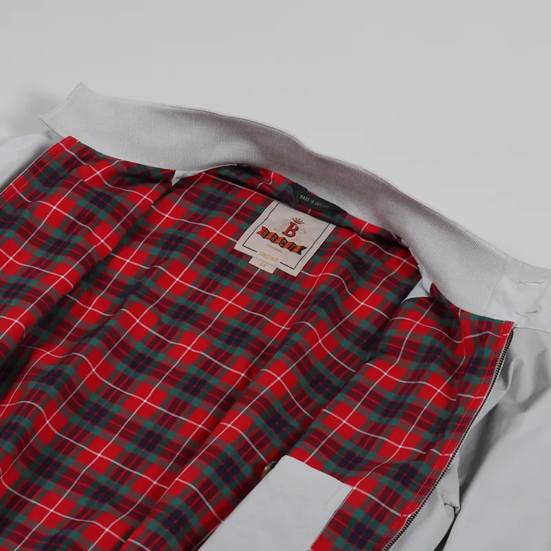 Baracuta G9 Modern Classic Harrington Jacket Mist-3