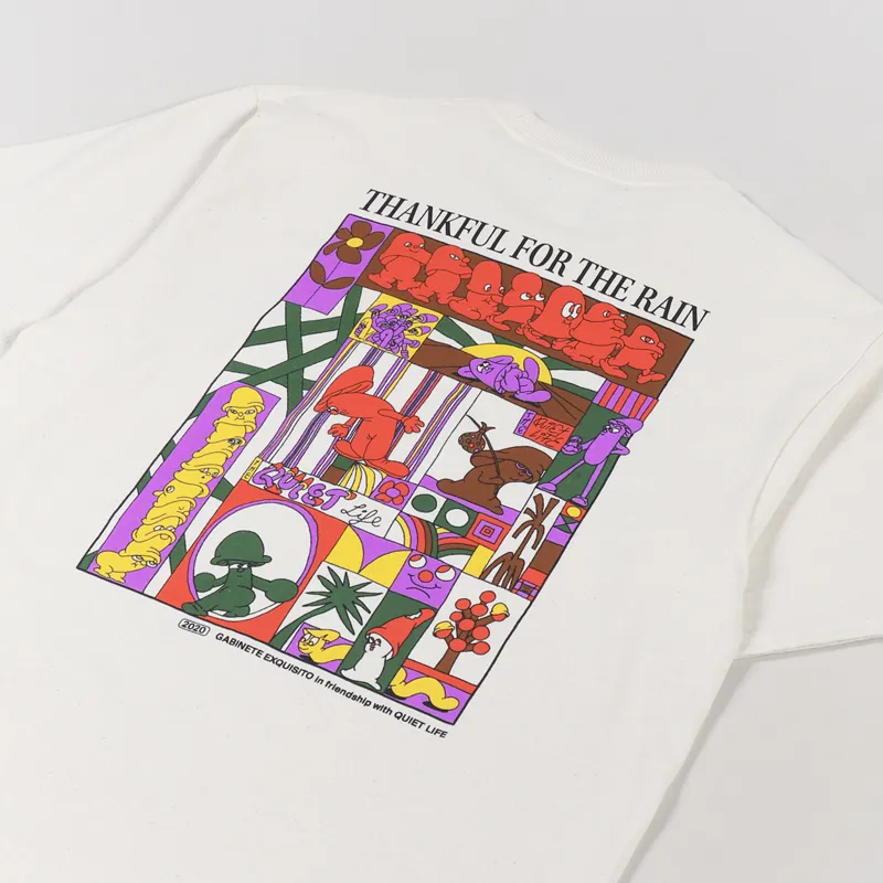 The Quiet Life Gabinete T Shirt Cream-2