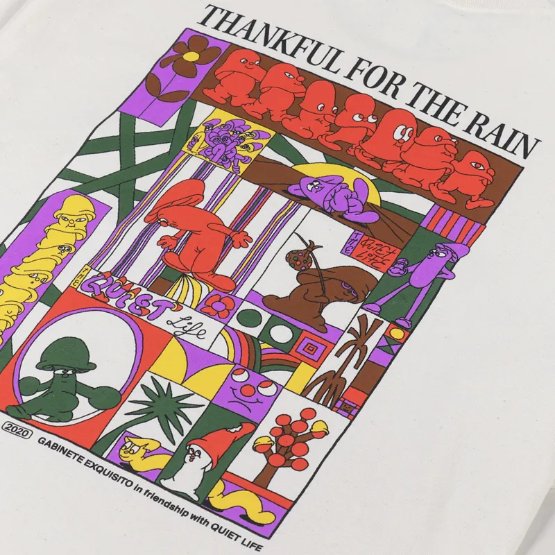 The Quiet Life Gabinete T Shirt Cream-4