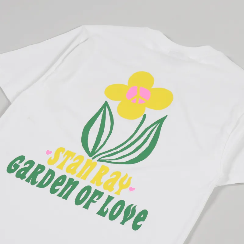 Stan Ray Garden T Shirt White-3