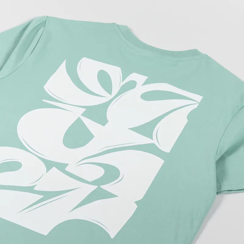 Working Class Heroes x Gather T Shirt Dusty Mint-2