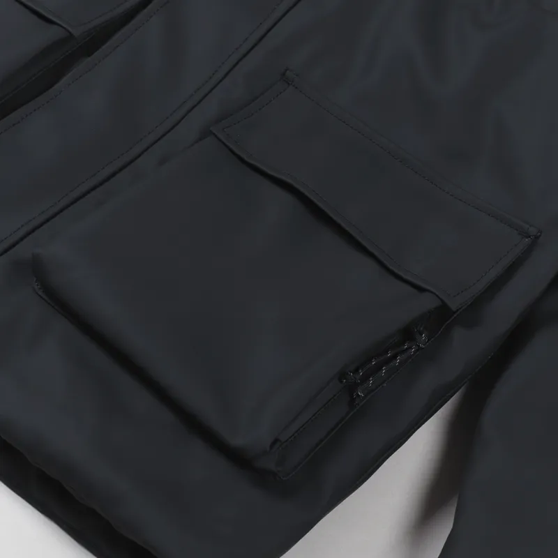 Rains Glacial Parka Black-8