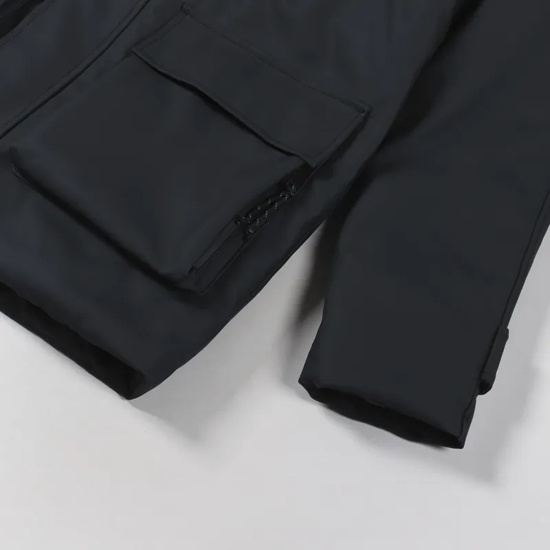 Rains Glacial Parka Black-9