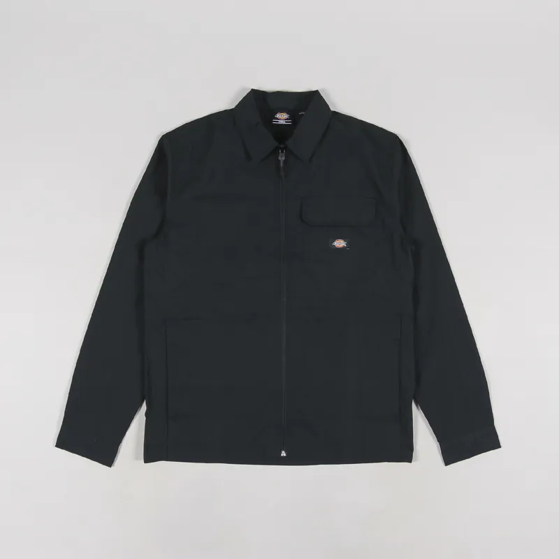 Dickies Glacier View Long Sleeve Overshirt Black