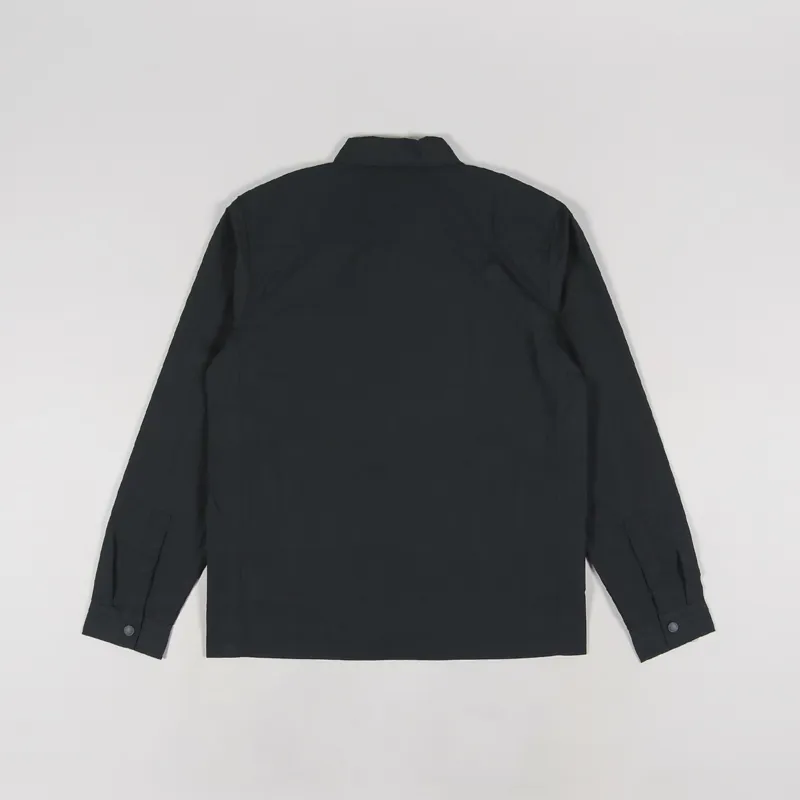 Dickies Glacier View Long Sleeve Overshirt Black-2