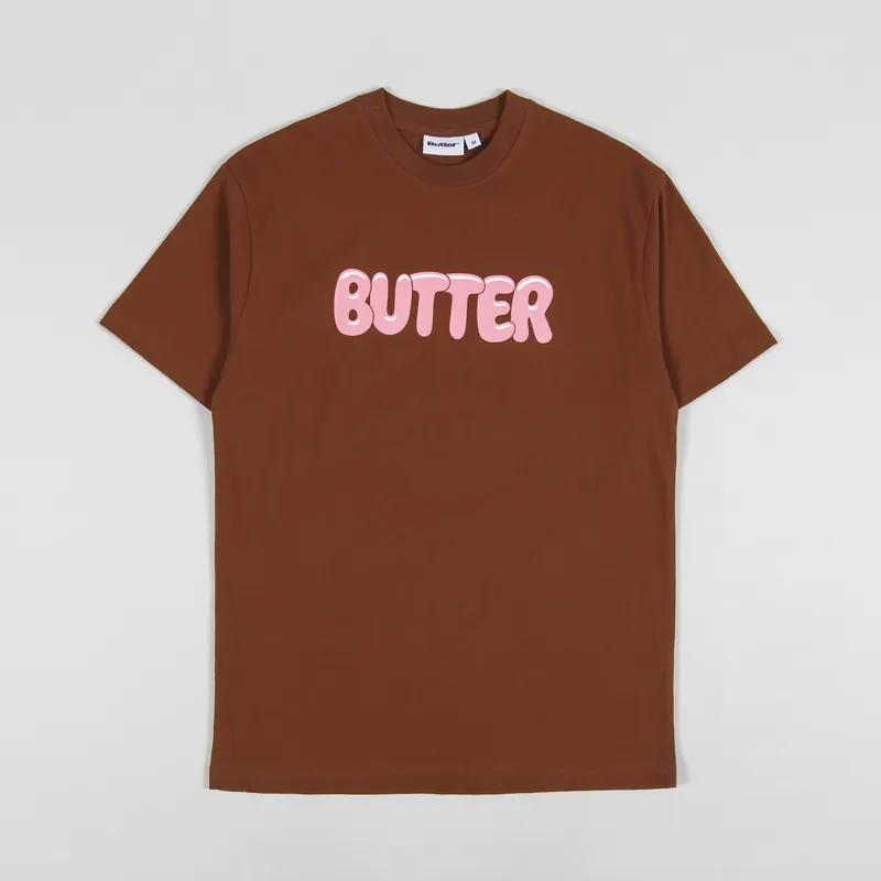 Butter Goods Goo T Shirt Brown