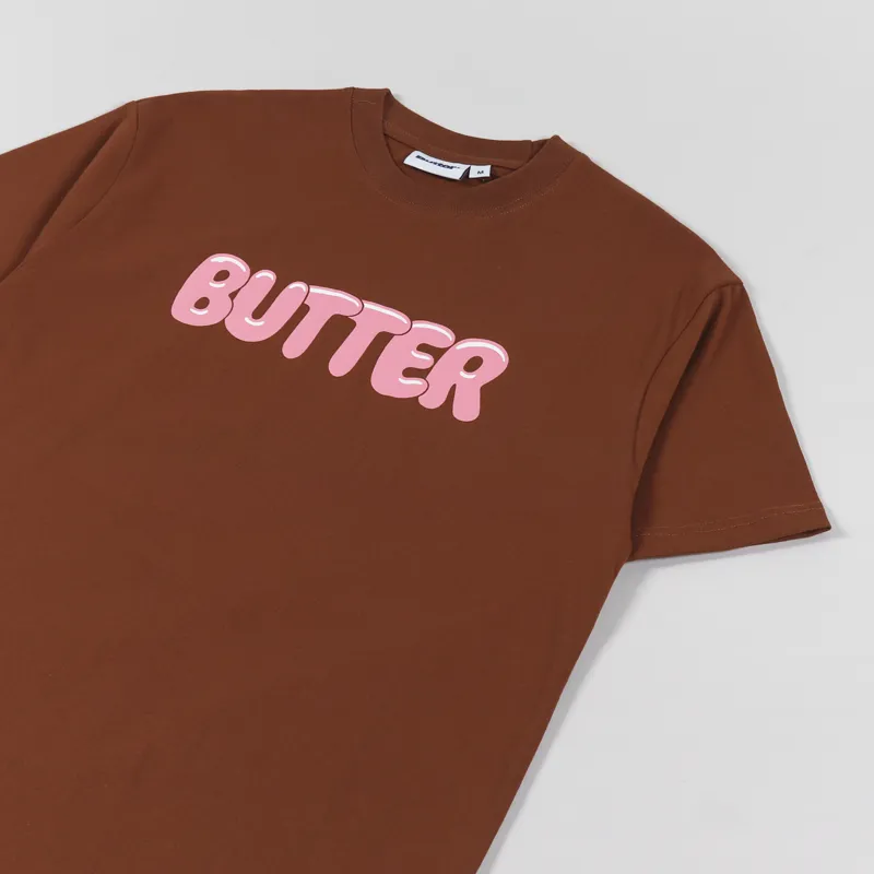 Butter Goods Goo T Shirt Brown-2