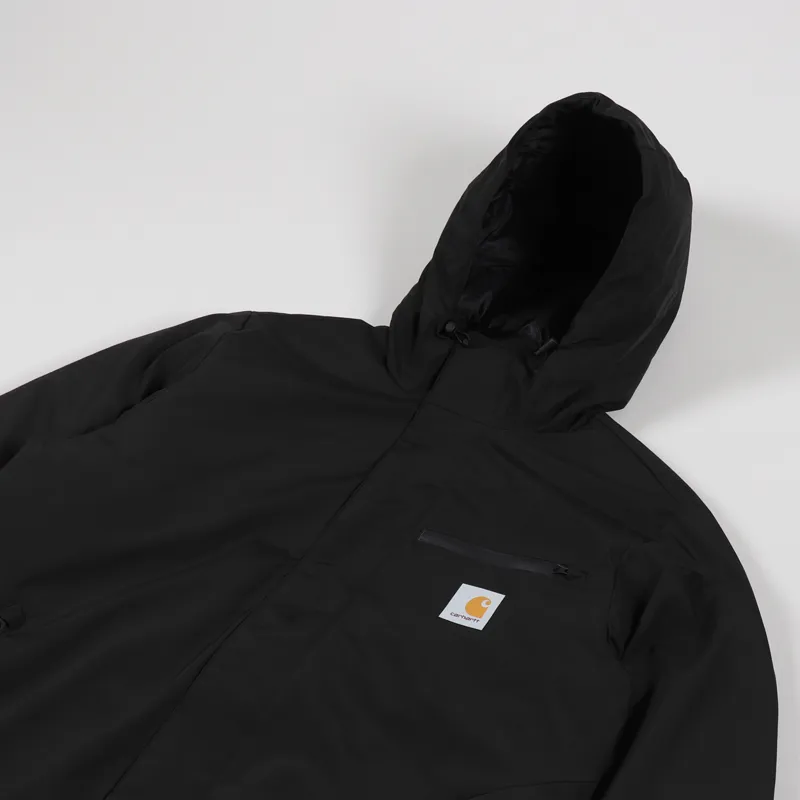 Carhartt WIP Mens Winter GORE-TEX INFINIUM Parka Black Jacket
