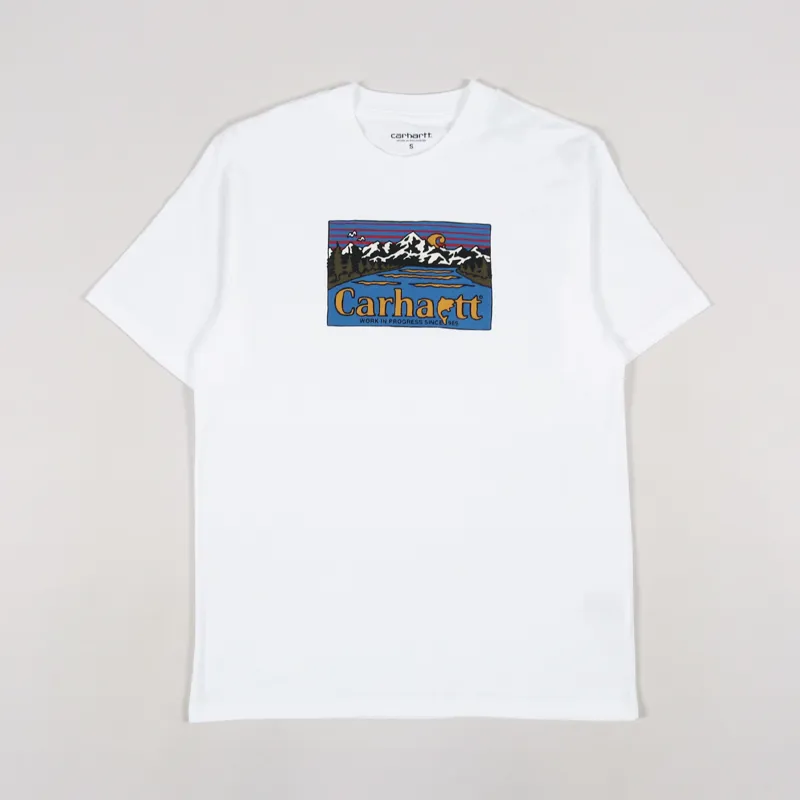 Carhartt WIP Great Outdoors T Shirt White