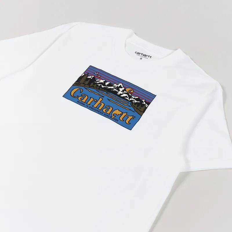 Carhartt WIP Great Outdoors T Shirt White-2