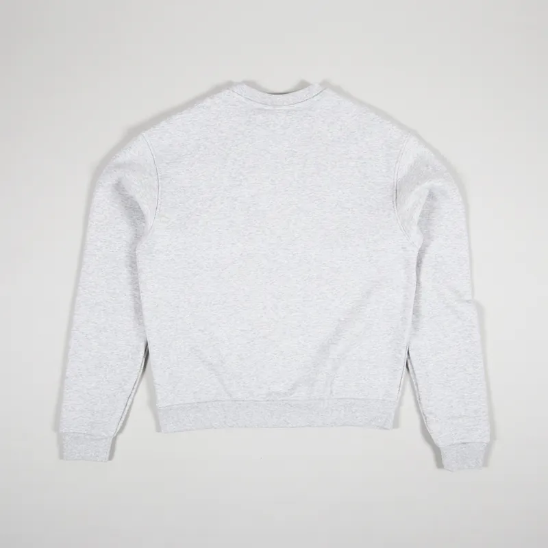 Adidas Skateboarding Oval Sweat Light Grey Heather-3