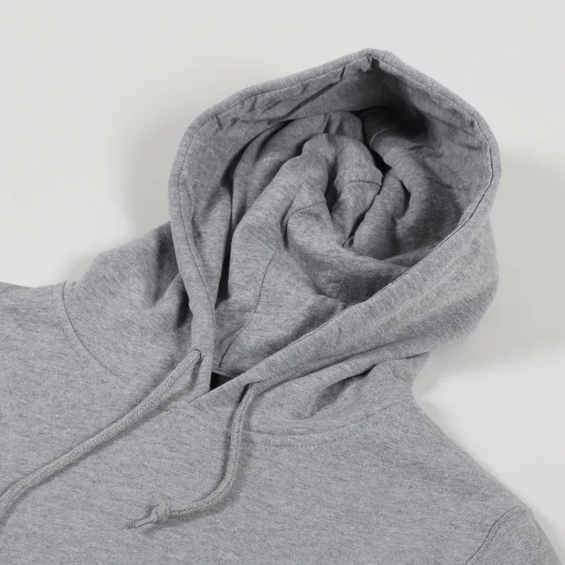Huf Essentials Triple Triangle Hoodie Grey Heather-6