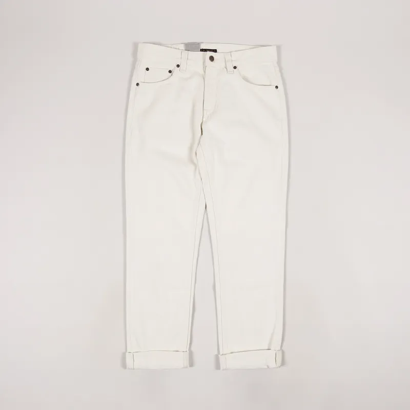 Nudie Jeans Gritty Jackson Dusty White-1