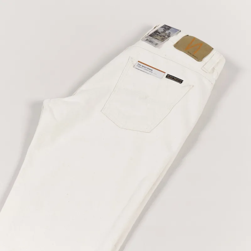 Nudie Jeans Gritty Jackson Dusty White-4
