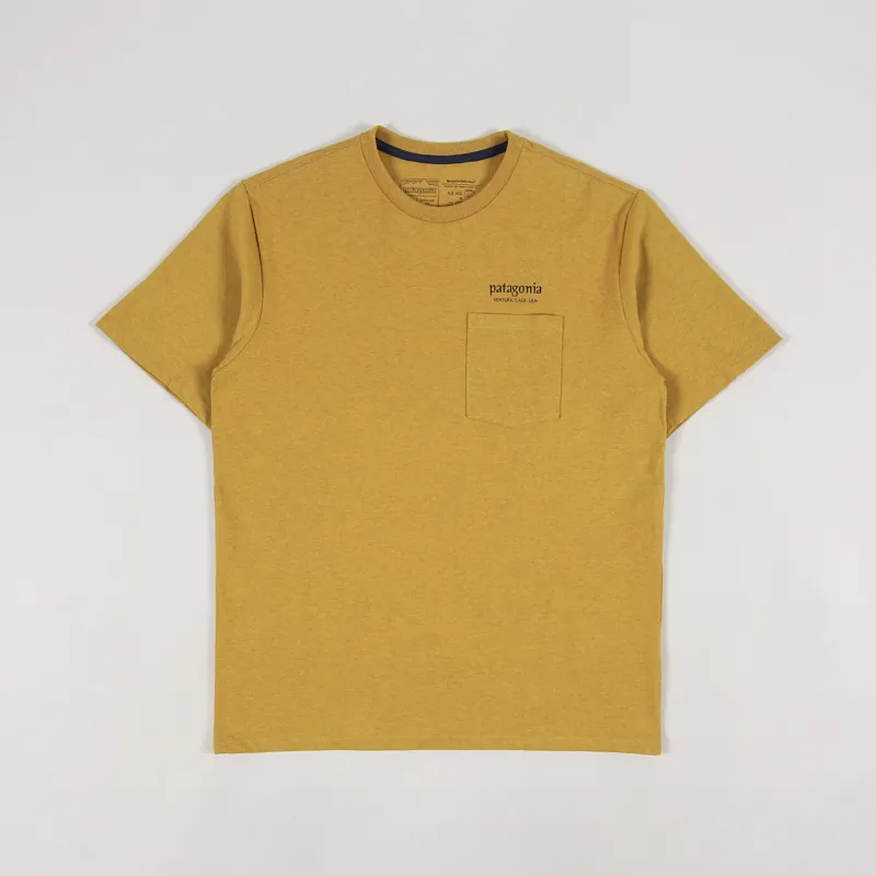 Patagonia Granite Magic Pocket ResponsibiIli-Tee Hawk Gold-1