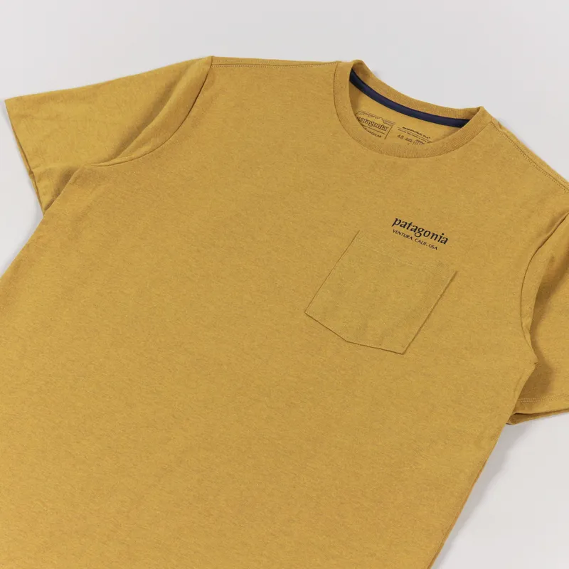 Patagonia Granite Magic Pocket ResponsibiIli-Tee Hawk Gold-3