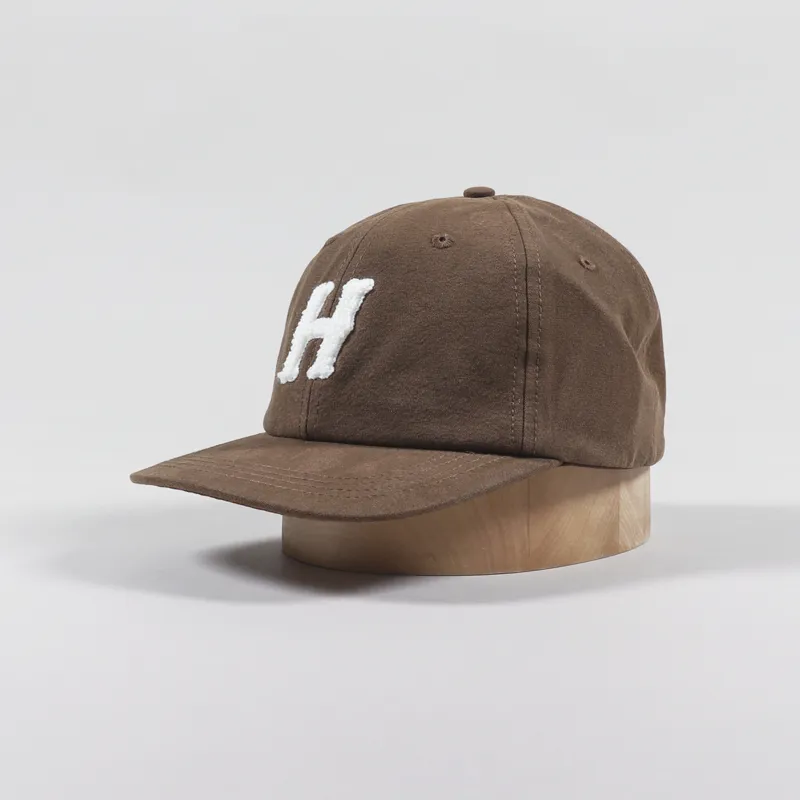 Heresy London Mens Canvas H Logo Cap Brown Hat