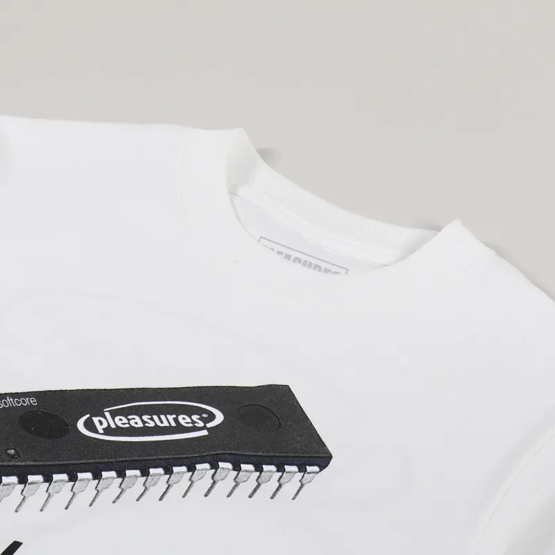 Pleasures Happier T Shirt White-4