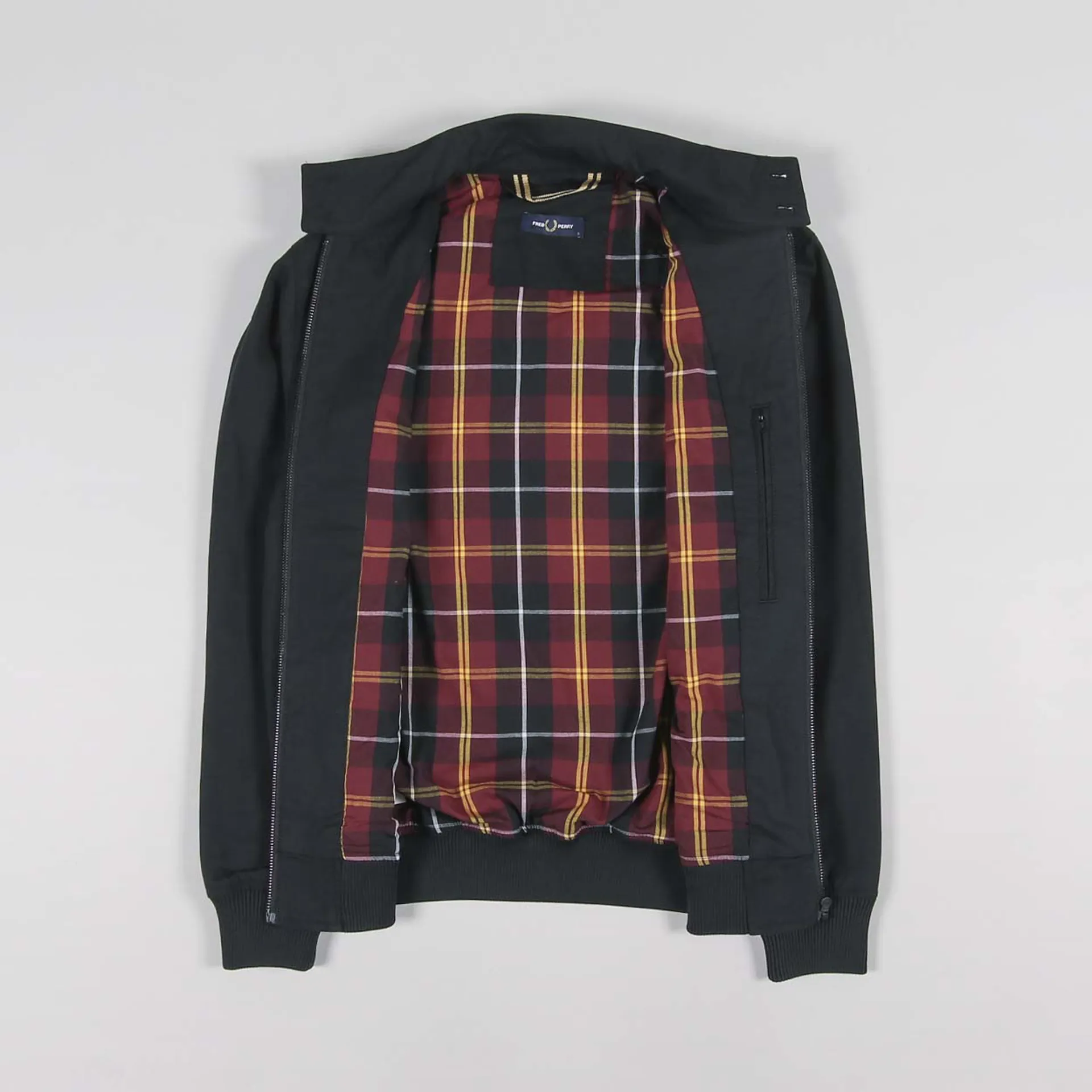 Fred Perry Harrington Jacket Black