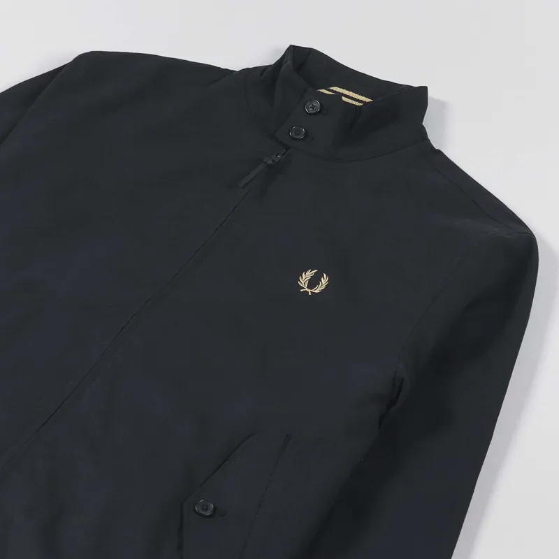 Fred Perry Harrington Jacket Black-3