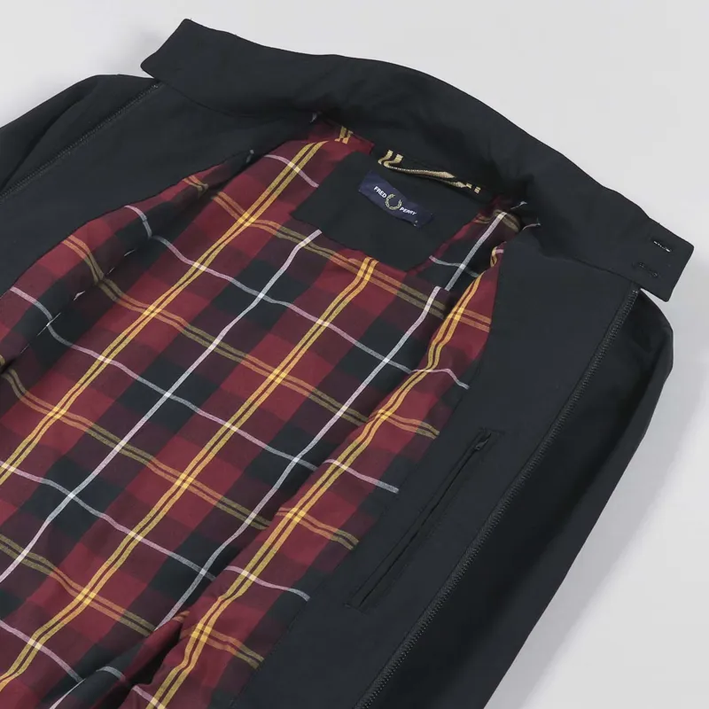 Fred Perry Harrington Jacket Black-4