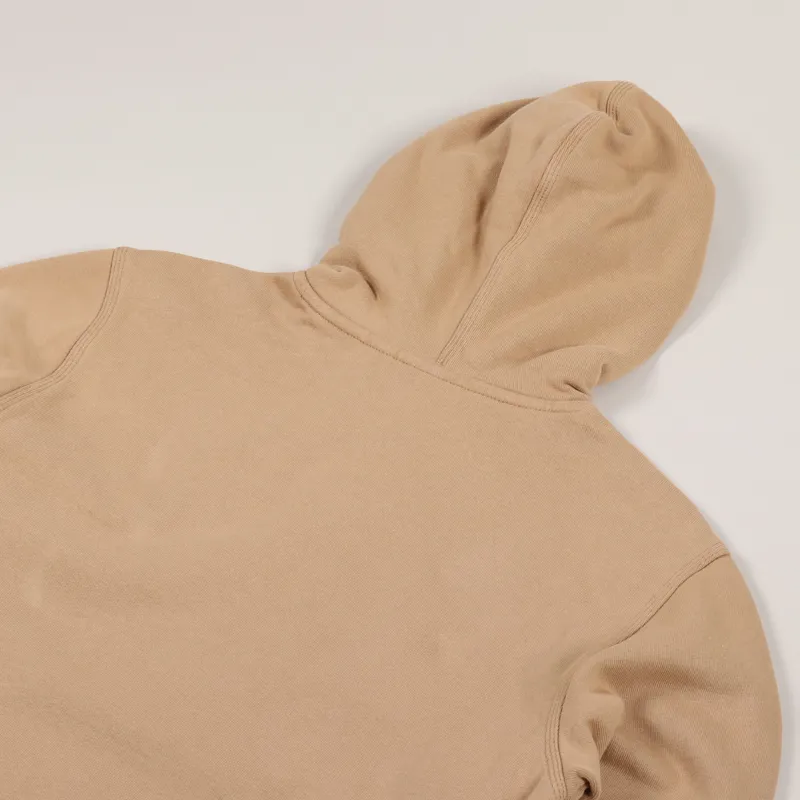 Carhartt WIP Hooded Ashland Sweat Dusty Hamilton Brown-5