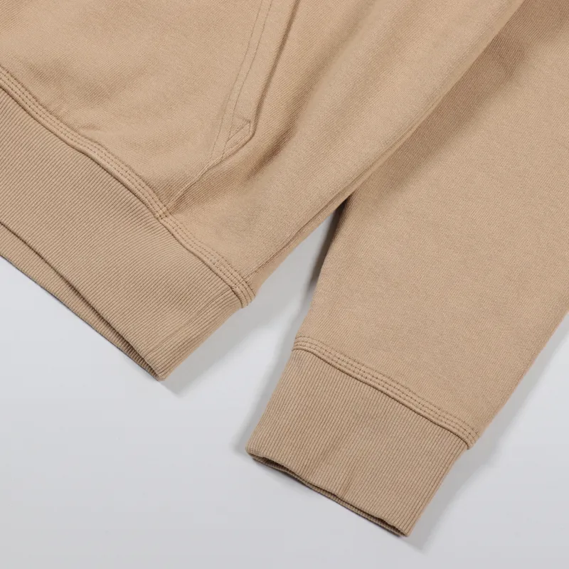 Carhartt WIP Hooded Ashland Sweat Dusty Hamilton Brown-3
