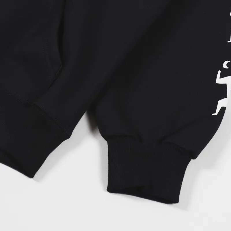 Carhartt WIP Hooded Ninja Tune Sweatshirt Black White-4