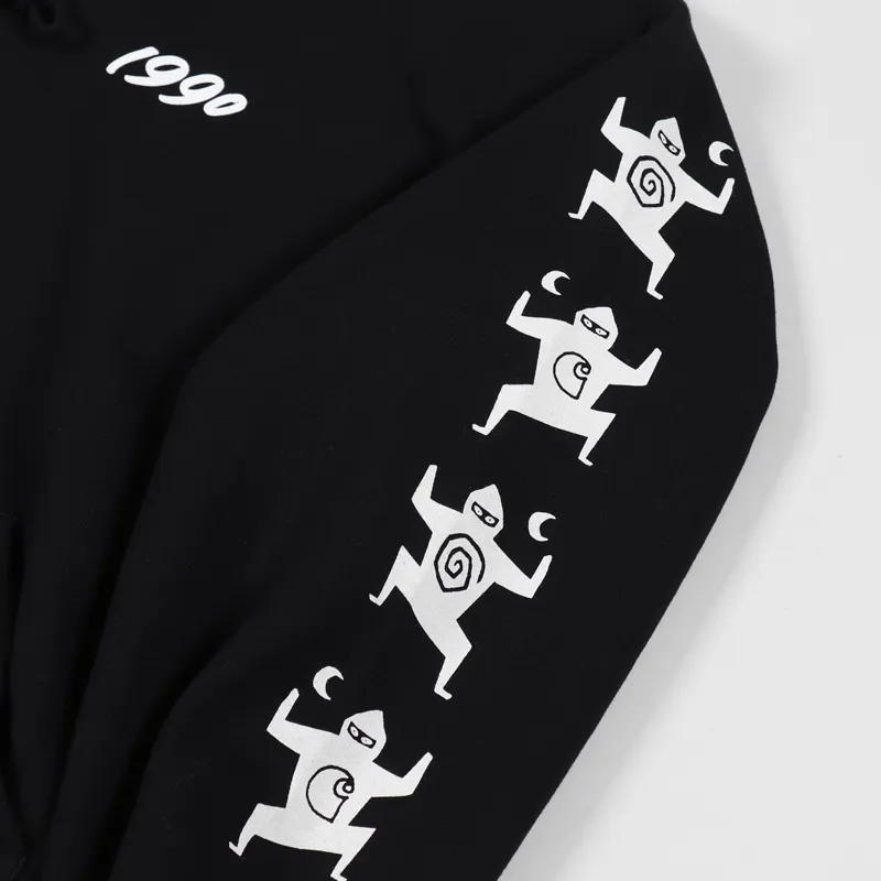 Carhartt WIP Hooded Ninja Tune Sweatshirt Black White-6