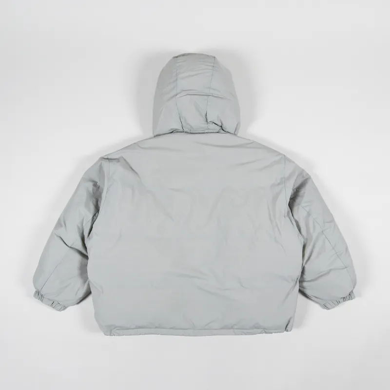 FrizmWORKS Hooded Puffer Down Parka Grey-2