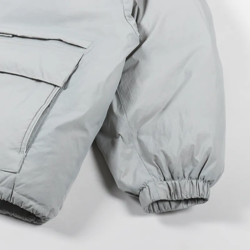 FrizmWORKS Hooded Puffer Down Parka Grey-8