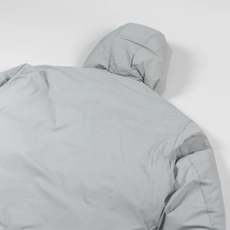 FrizmWORKS Hooded Puffer Down Parka Grey-5