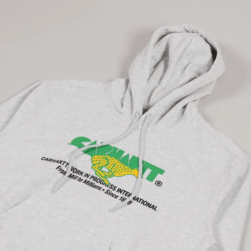 Carhartt WIP Hooded Runner Sweat Ash Heather-2
