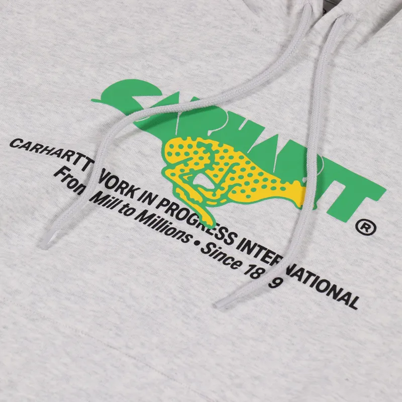 Carhartt WIP Hooded Runner Sweat Ash Heather-5