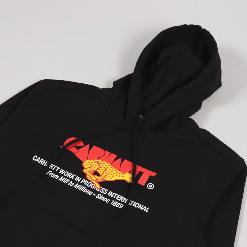 Carhartt WIP Hooded Runner Sweat Black-2