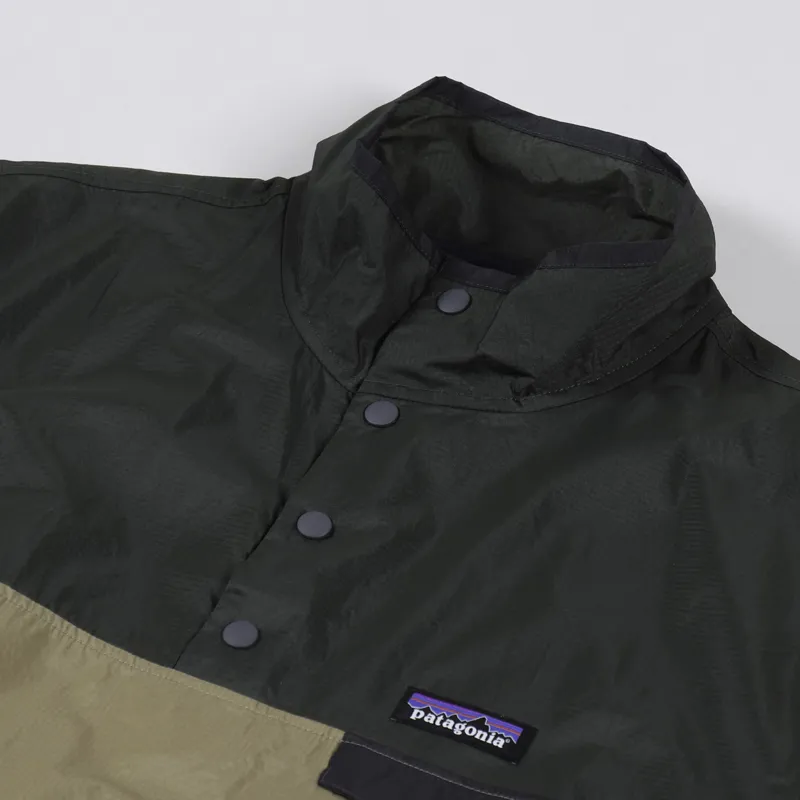 Patagonia Mens Houdini Snap-T Pullover Jacket Classic Tan