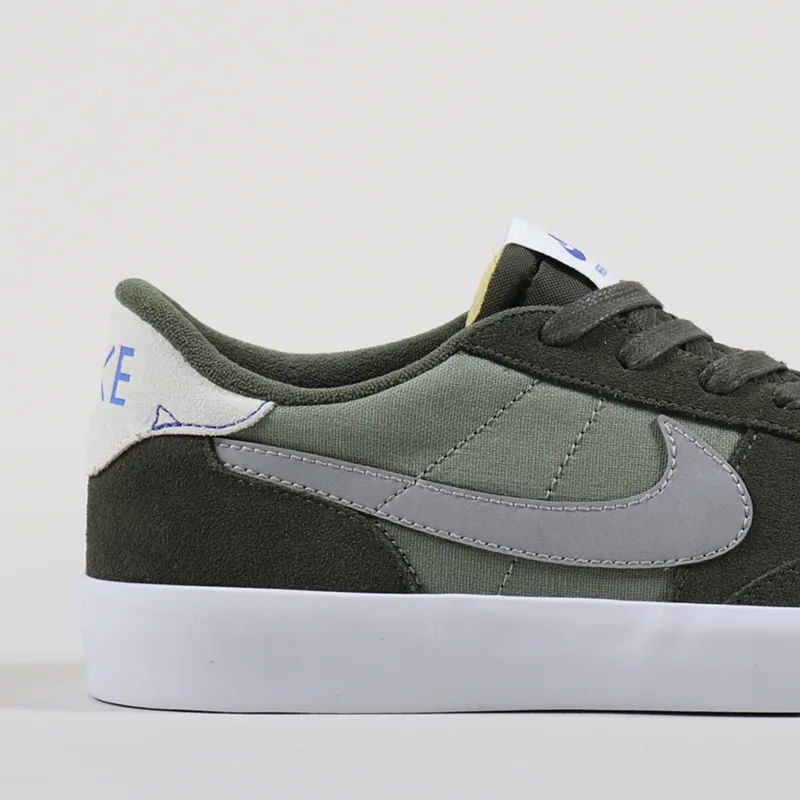 Nike SB Heritage Vulc Premium Shoes Cargo Khaki Medium Grey-5