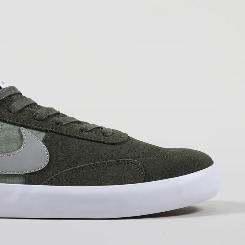Nike SB Heritage Vulc Premium Shoes Cargo Khaki Medium Grey-6