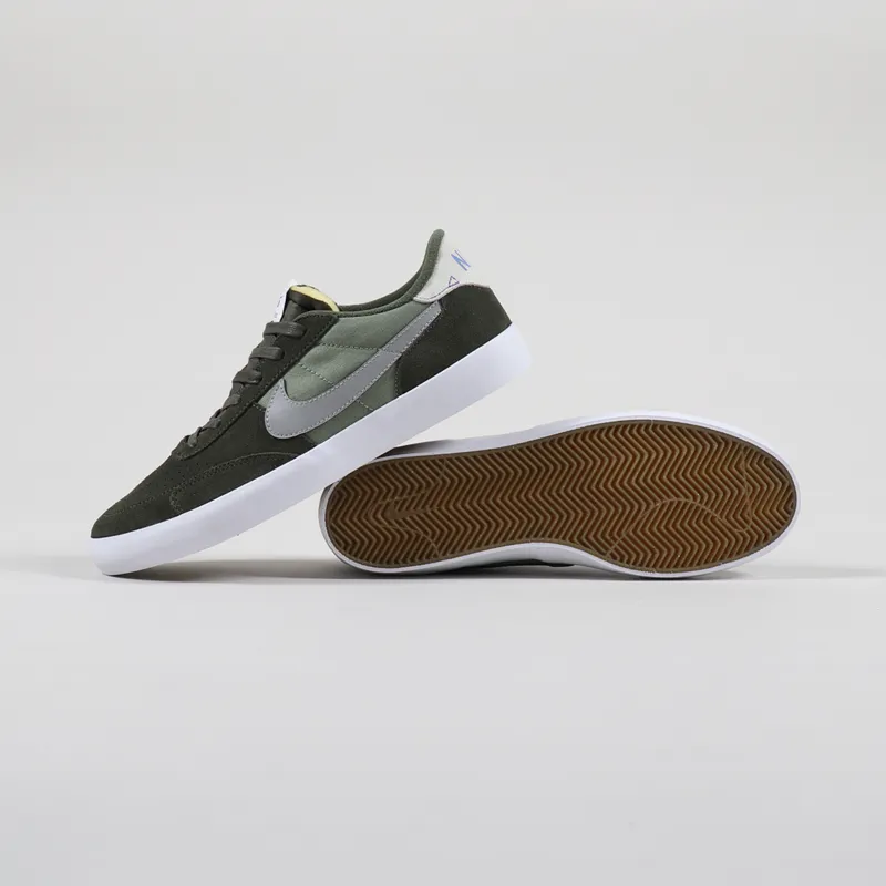 Nike SB Heritage Vulc Premium Shoes Cargo Khaki Medium Grey-1